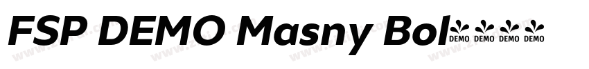 FSP DEMO Masny Bol字体转换 FSP DEMO Masny Bol字体转换